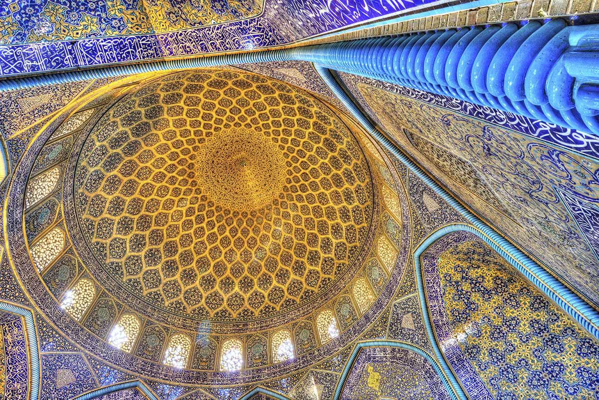 AP-016 Sheikh Lotfollah Mosque. Isfahan, Iran.
