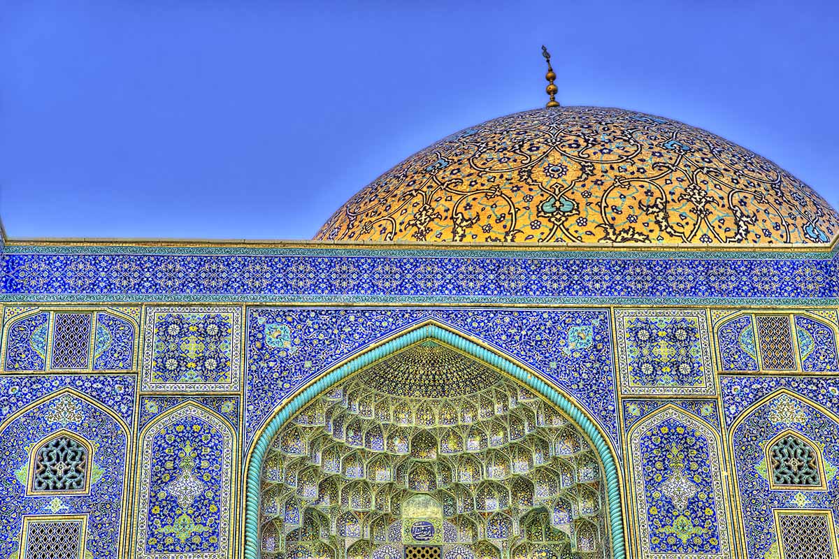 AP-019 Sheikh Lotfollah Mosque. Isfahan, Iran.