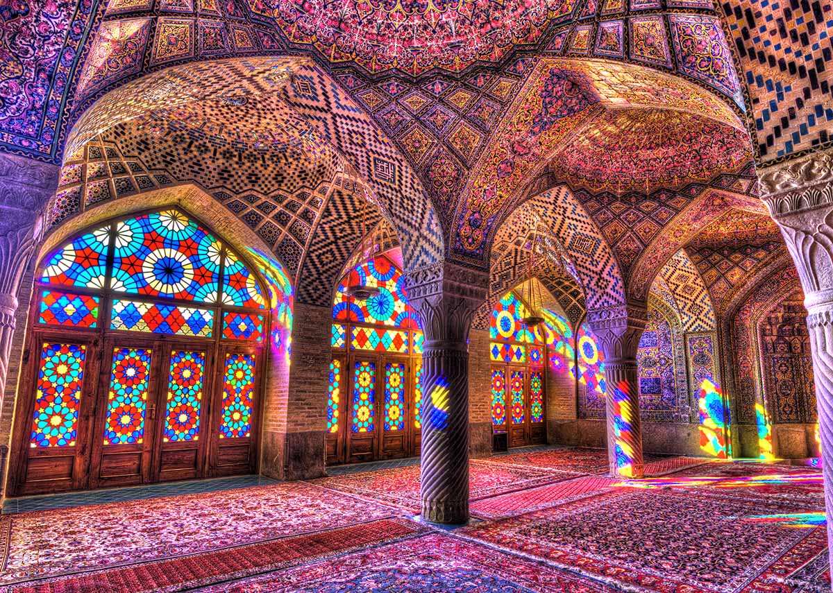 AP-035 Nasir ol Molk Mosque. Shiraz, Iran.