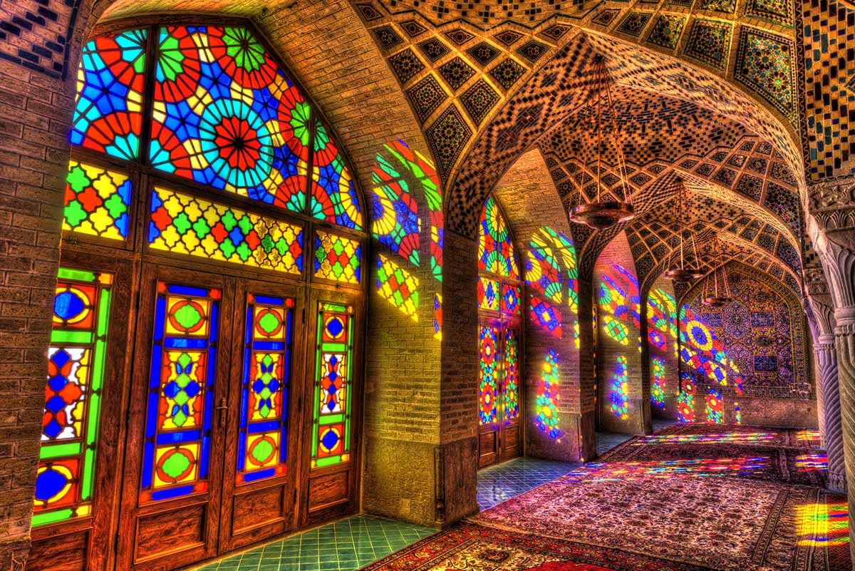 AP-036 Nasir ol Molk Mosque. Shiraz, Iran.