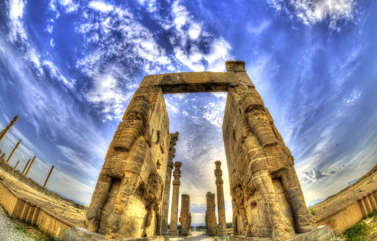 AP-038 Gate of Xerxes. Persepolis, Iran.