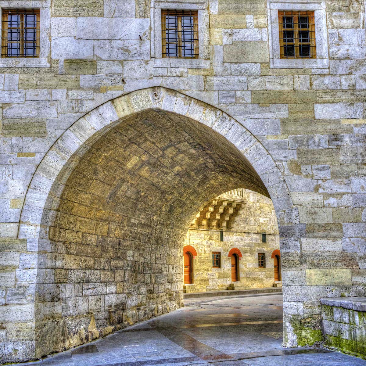 AP-105 Passageway under New Mosque. Istanbul, Turkey