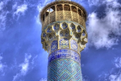 AP-027 Minaret Shah Mosque. Isfahan, Iran.