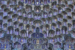 AP022 Entrance Portal Shah Mosque. Isfahan, Iran.